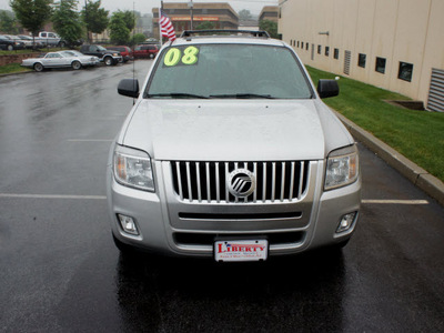 mercury mariner 2008 silver suv v6,moon,lthr,4x4, gasoline 6 cylinders all whee drive automatic 07012