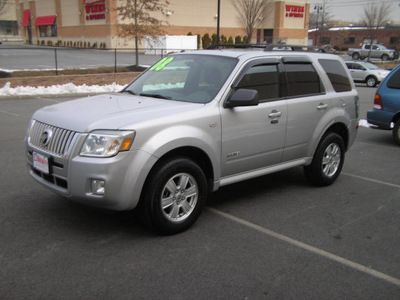 mercury mariner 2008 silver suv v6,moon gasoline 6 cylinders all whee drive automatic 07012