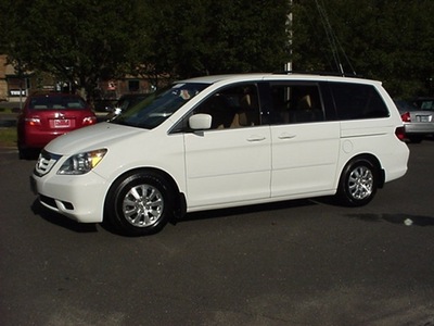 honda odyssey 2008 white van ex gasoline 6 cylinders front wheel drive automatic 06019