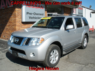 nissan pathfinder 2008 silver suv se 6 cylinders 4 wheel drive automatic 14094