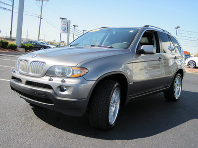 bmw x5 2004 gray suv 4 4i gasoline 8 cylinders all whee drive shiftable automatic 46410