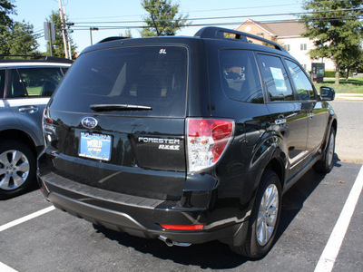 subaru forester 2011 black 2 5x premium gasoline 4 cylinders all whee drive automatic 07701