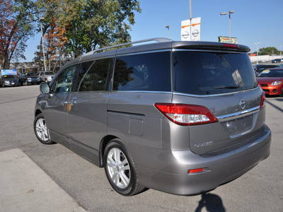 nissan quest 2011 gray van gasoline 6 cylinders front wheel drive automatic 46219