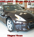 nissan 370z 2011 black coupe gasoline 6 cylinders rear wheel drive 6 speed manual 14094