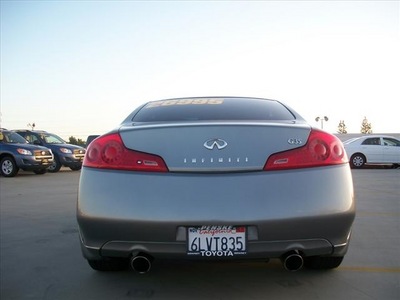 infiniti g35 2007 gray coupe gasoline 6 cylinders rear wheel drive automatic 90241