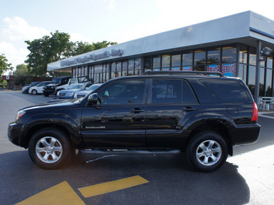 toyota 4runner 2007 black suv sport edition gasoline 8 cylinders 4 wheel drive automatic 33021