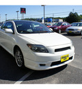 scion tc 2007 white hatchback release series 3 0 gasoline 4 cylinders front wheel drive 5 speed manual 07724