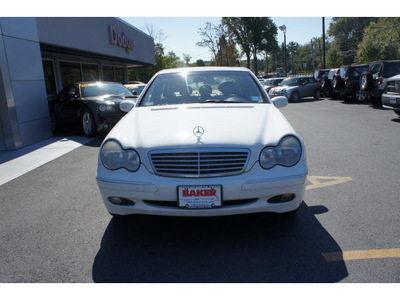 mercedes benz c class 2001 white sedan c320 gasoline 6 cylinders rear wheel drive automatic with overdrive 08844
