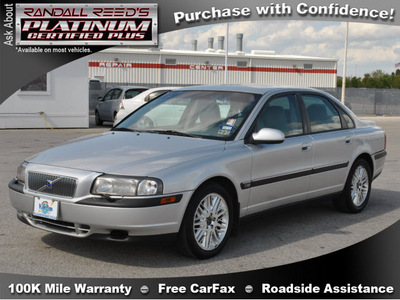 volvo s80 2001 silver sedan 2 9 gasoline 6 cylinders front wheel drive automatic 77388