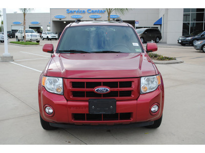 ford escape 2008 dk  red suv limited gasoline 6 cylinders front wheel drive automatic with overdrive 77065