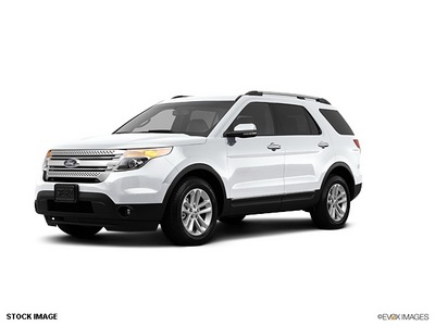 ford explorer 2012 white suv xlt gasoline 6 cylinders 2 wheel drive shiftable automatic 56301