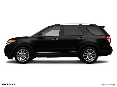 ford explorer 2012 black suv limited gasoline 6 cylinders 2 wheel drive shiftable automatic 77388