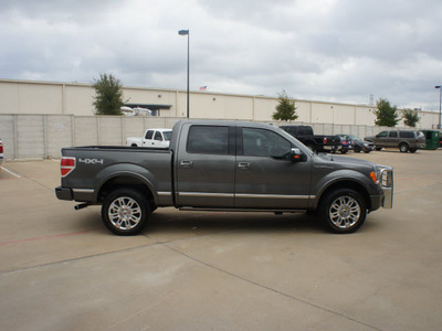 ford f 150 2010 silver platinum flex fuel 8 cylinders 4 wheel drive automatic 76108