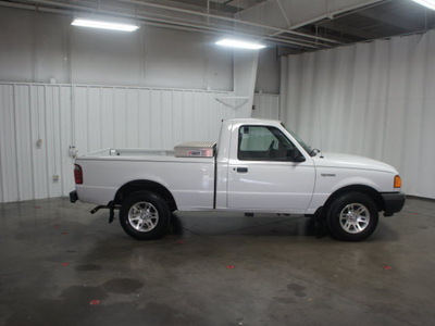 ford ranger 2001 off white pickup truck xl gasoline 4 cylinders rear wheel drive automatic with overdrive 76108