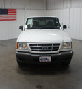 ford ranger 2001 off white pickup truck xl gasoline 4 cylinders rear wheel drive automatic with overdrive 76108