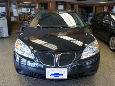 pontiac g6 2008 black sedan g6 gasoline 4 cylinders front wheel drive automatic 07507