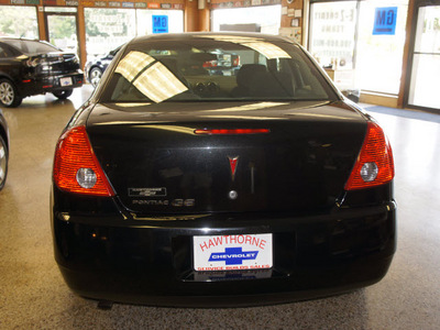 pontiac g6 2008 black sedan g6 gasoline 4 cylinders front wheel drive automatic 07507