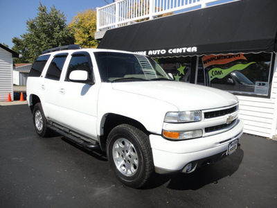 chevrolet tahoe 2003 white suv ls flex fuel 8 cylinders 4 wheel drive automatic 45005
