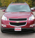 chevrolet traverse 2011 red suv lt awd gasoline 6 cylinders all whee drive automatic 55318
