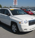 jeep compass 2008 white suv sport gasoline 4 cylinders 4 wheel drive autostick 62863