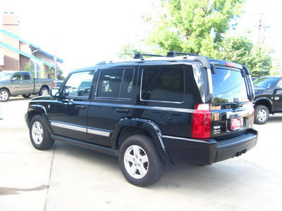 jeep commander 2007 black suv limited flex fuel 8 cylinders 4 wheel drive automatic 80301