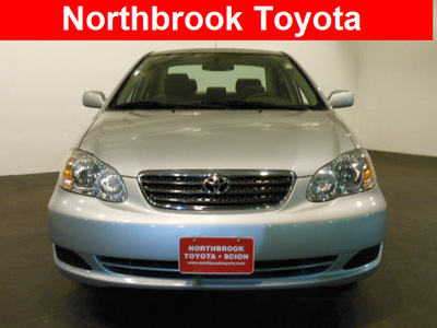toyota corolla 2005 silver sedan le gasoline 4 cylinders front wheel drive automatic with overdrive 60062