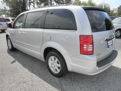 chrysler town and country 2010 silver van touring gasoline 6 cylinders front wheel drive automatic 34474