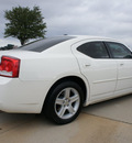 dodge charger 2010 white sedan r t gasoline 8 cylinders rear wheel drive automatic 76018