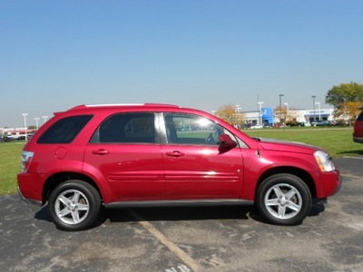 chevrolet equinox 2006 red suv gasoline 6 cylinders all whee drive 5 speed automatic 43228