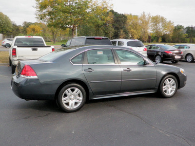 chevrolet impala 2011 gray sedan lt flex fuel 6 cylinders front wheel drive automatic 55124