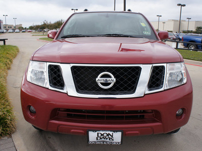 nissan pathfinder 2010 dk  red suv se gasoline 6 cylinders 2 wheel drive automatic 76018