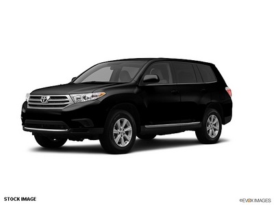 toyota highlander 2012 black suv se gasoline 6 cylinders all whee drive automatic 55448