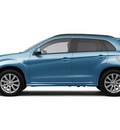 mitsubishi outlander sport 2011 lt  blue suv gasoline 4 cylinders all whee drive not specified 44060