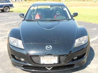 mazda rx 8 2004 black coupe manual gasoline not specified rear wheel drive manual 43228