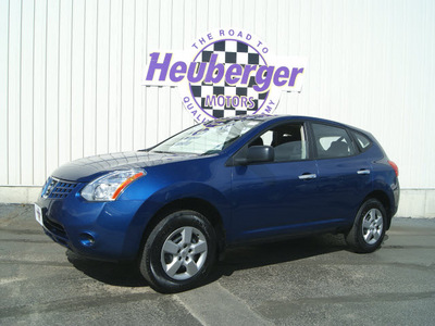 nissan rogue 2010 blue suv s gasoline 4 cylinders automatic 80905
