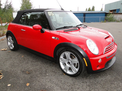mini cooper 2005 red s gasoline 4 cylinders front wheel drive automatic 98226
