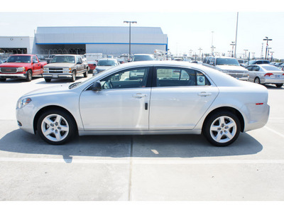 chevrolet malibu 2012 silver sedan ls gasoline 4 cylinders front wheel drive 6 spd auto sp tire and wh 77090
