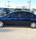 honda civic 2009 blue sedan lx gasoline 4 cylinders front wheel drive automatic 75228