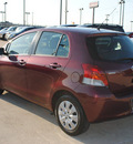 toyota yaris 2010 red gasoline 4 cylinders front wheel drive automatic 75228