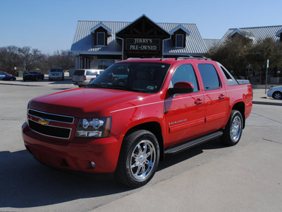 chevrolet avalanche 2009 red suv lt gasoline 8 cylinders 2 wheel drive automatic 76087