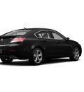 acura tl 2012 black sedan sh awd w tech gasoline 6 cylinders all whee drive shiftable automatic 55420
