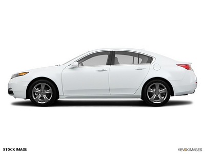 acura tl 2012 white sedan sh awd w tech gasoline 6 cylinders all whee drive shiftable automatic 55420