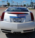 cadillac cts v 2011 white coupe gasoline 8 cylinders rear wheel drive automatic 76087