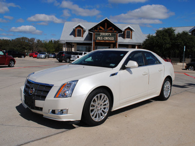 cadillac cts 2011 white sedan gasoline 6 cylinders rear wheel drive automatic 76087