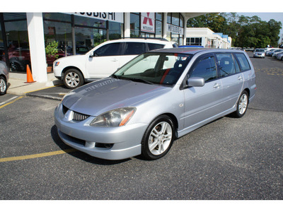mitsubishi lancer sportback 2004 cool silver wagon ralliart gasoline 4 cylinders front wheel drive automatic 07724
