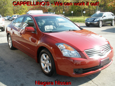 nissan altima 2008 red sedan sl gasoline 4 cylinders front wheel drive automatic 14094