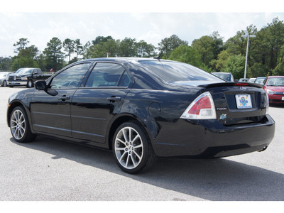 ford fusion 2008 black sedan i4 se gasoline 4 cylinders front wheel drive automatic with overdrive 77388