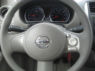 nissan versa 2012 magnetic gray sedan sv gasoline 4 cylinders front wheel drive automatic 33884
