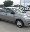 nissan versa 2012 magnetic gray sedan s gasoline 4 cylinders front wheel drive automatic 33884