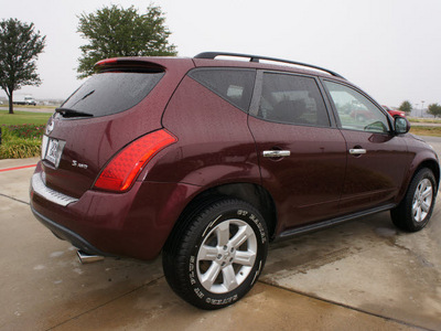 nissan murano 2007 dk  red suv s gasoline 6 cylinders all whee drive automatic 76018